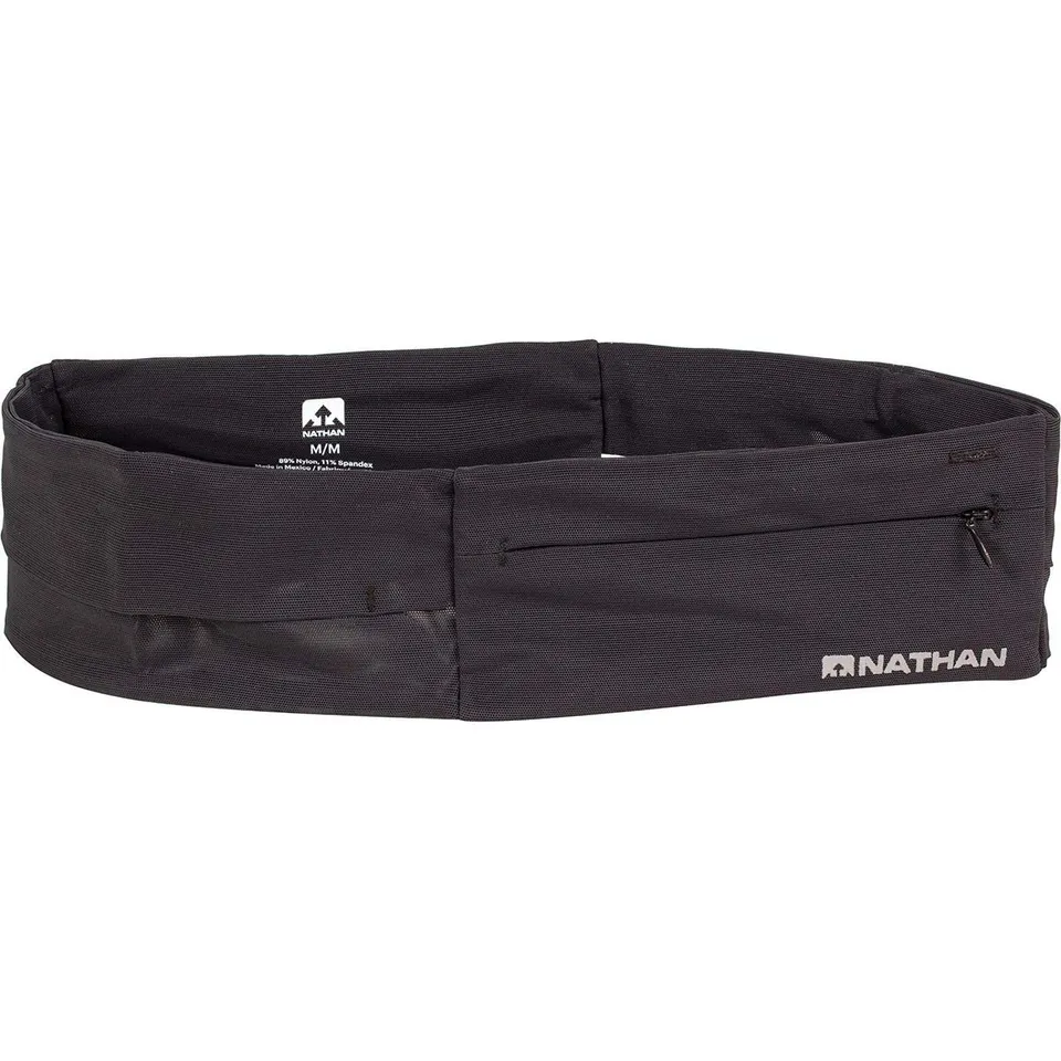 nathan-zipster-bounce-free-running-belt-waist-pack-for-men-and-women-2-zippered- image 1