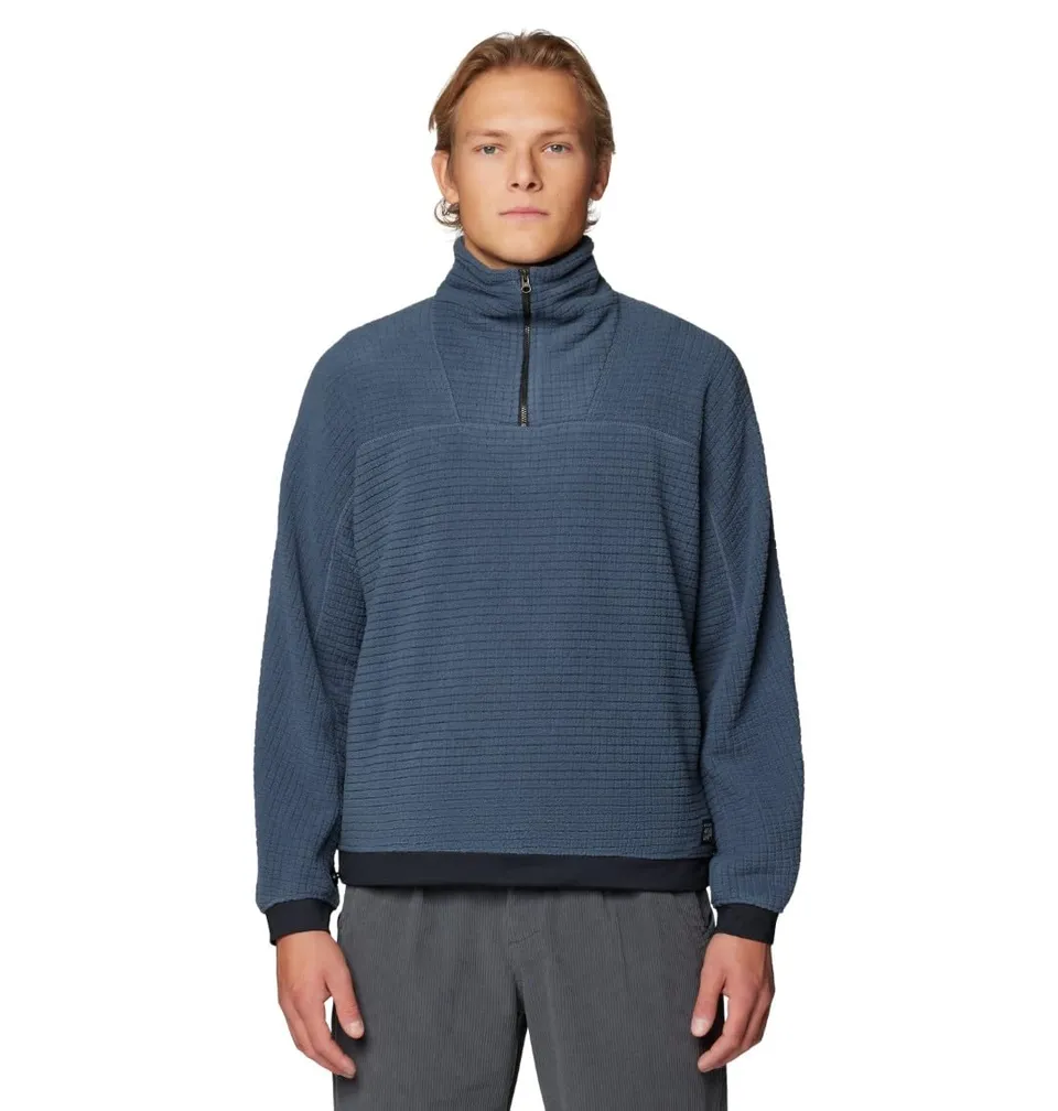 mountain-hardwear-summit-grid-big-grid-half-zip-big-grid-fleece-pullover-with-ka image 1