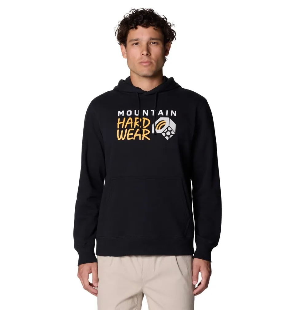 mountain-hardwear-men-s-mhw-logo-pullover-hoody-100-cotton-jersey-graphic-hoodie image 1