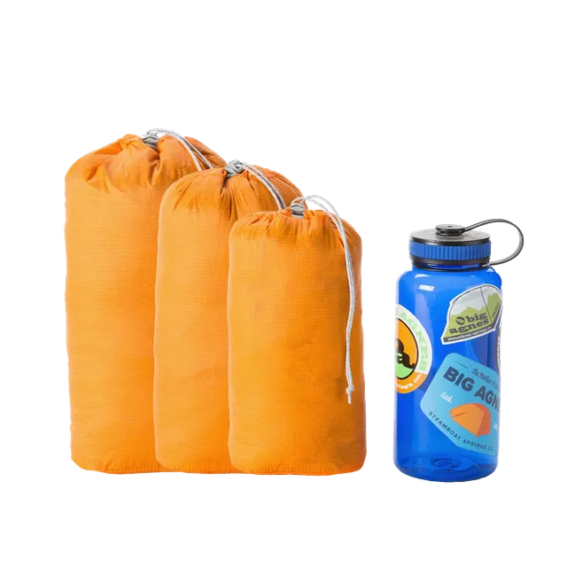 big-agnes-essentials-stuff-sacks-recycled-camping-gear-organizers image 1