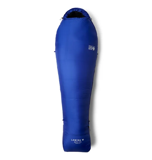 mountain-hardwear-women-s-lamina-w-30f-1c-long-sleeping-bag-clematis-blue-left-h image 1