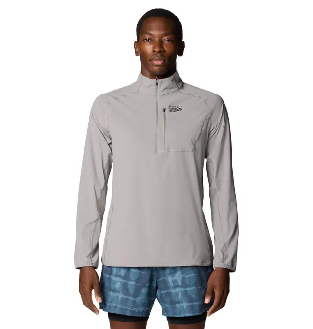 mountain-hardwear-sunshield-1-2-zip-upf-50-lightweight-anti-odor-sun-shirt-for-t image 1