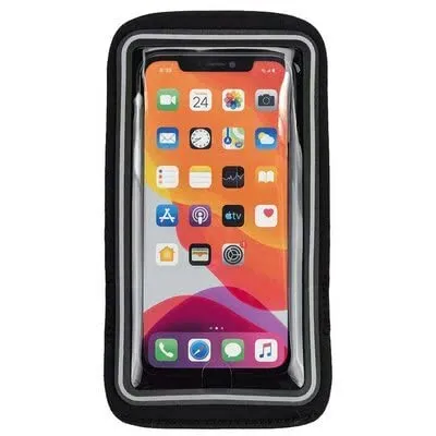 nathan-running-handheld-phone-carrier-with-see-thru-touchscreen-pocket-grip-free image 1