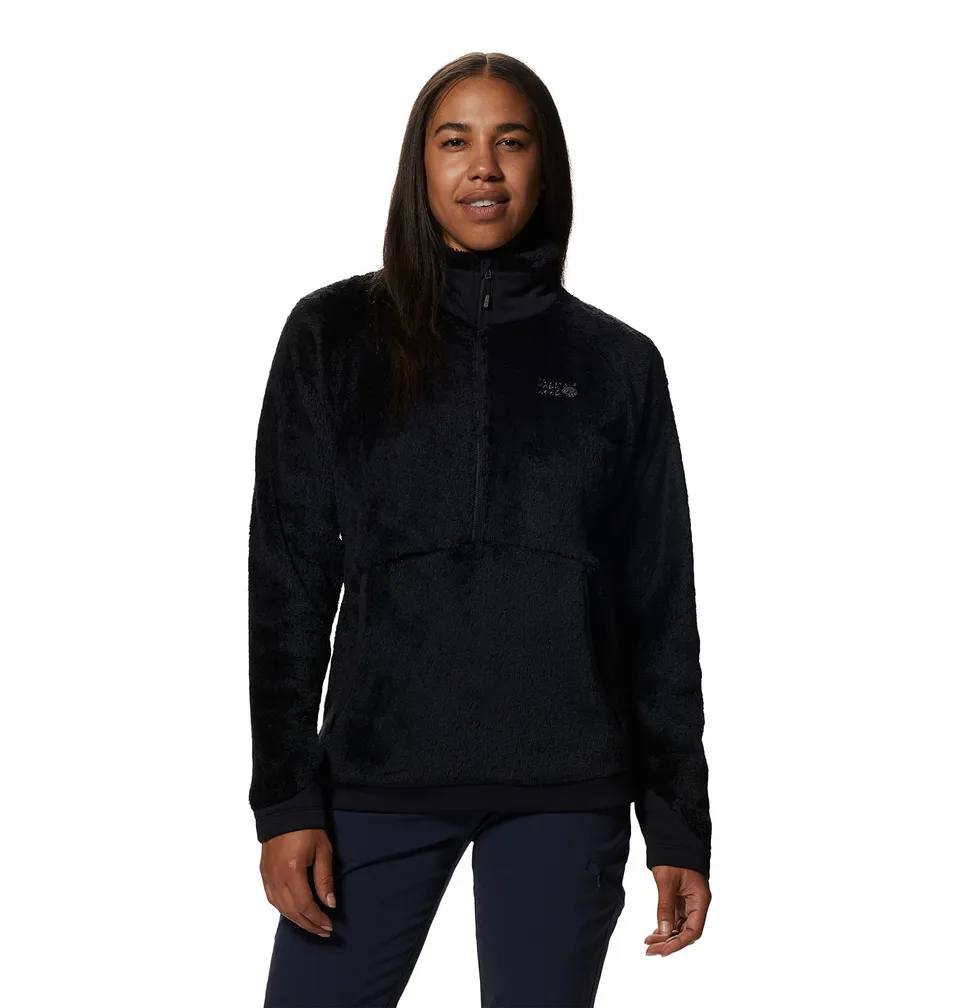 mountain-hardwear-women-s-polartec-high-loft-pullover-ultra-soft-fleece-midlayer image 1