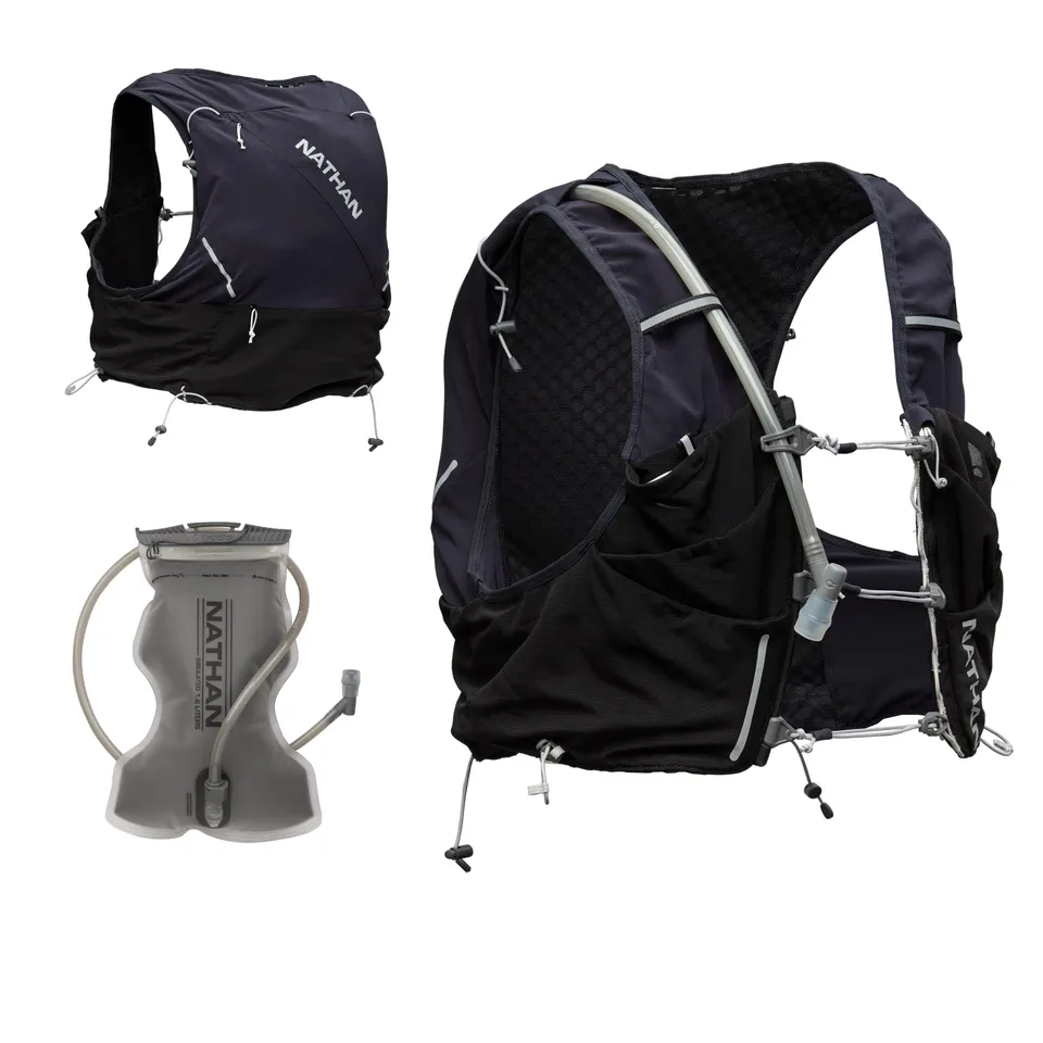 nathan-pinnacle-pro-12l-hydration-running-vest-1-6l-insulated-bladder-quick-fit- image 1