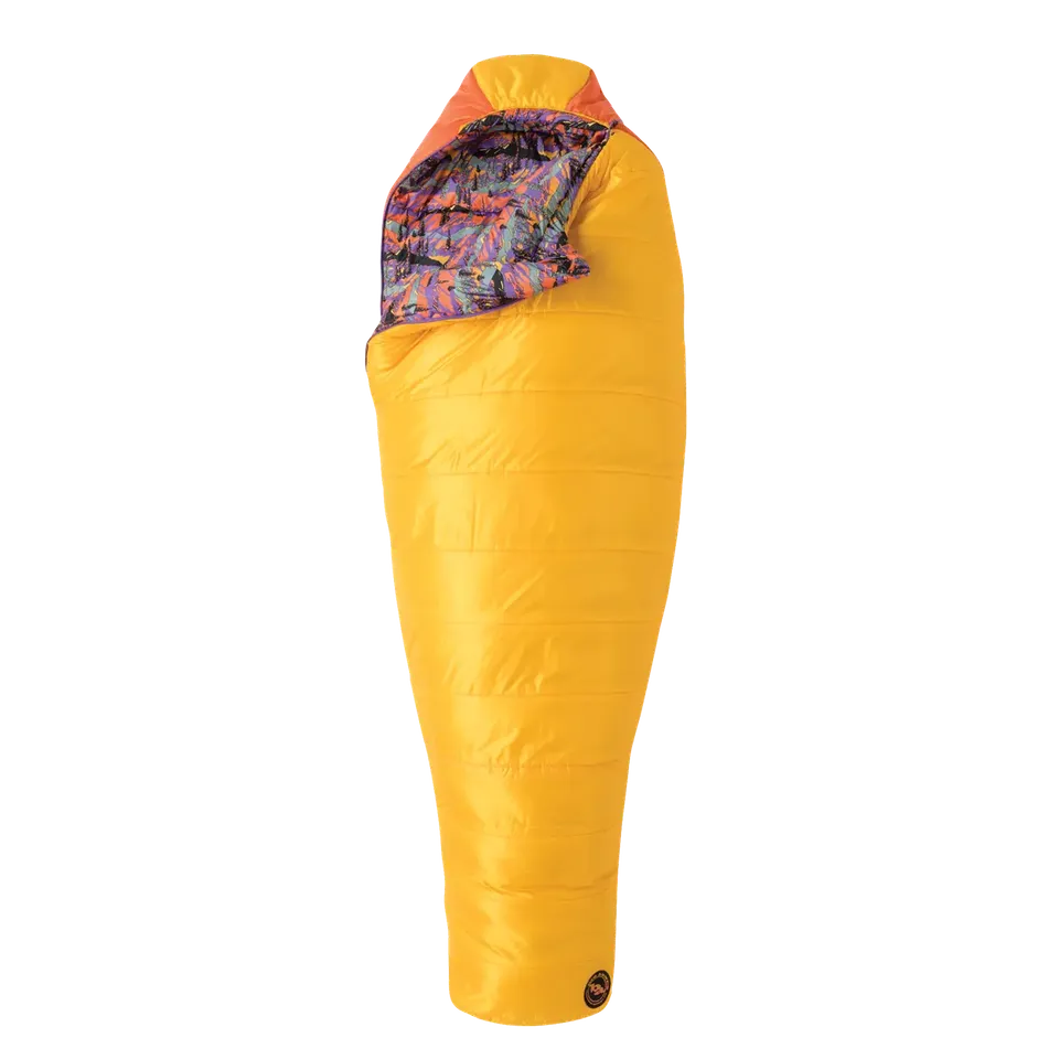 big-agnes-women-s-anthracite-20-alpenglow-recycled-synthetic-mummy-sleeping-bag image 1