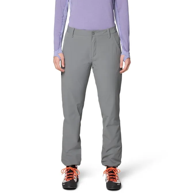 mountain-hardwear-yumalina-lined-softshell-fleece-lined-winter-pants image 1