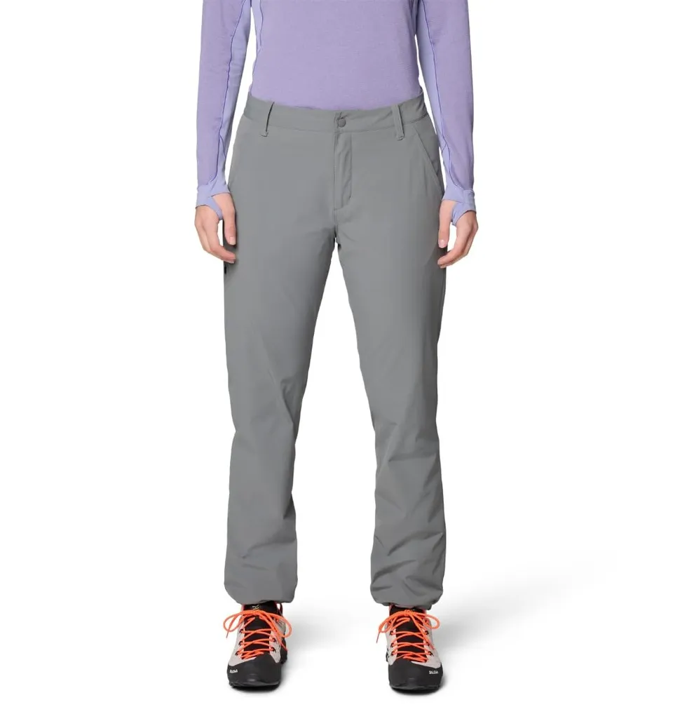 mountain-hardwear-yumalina-lined-softshell-fleece-lined-winter-pants image 1