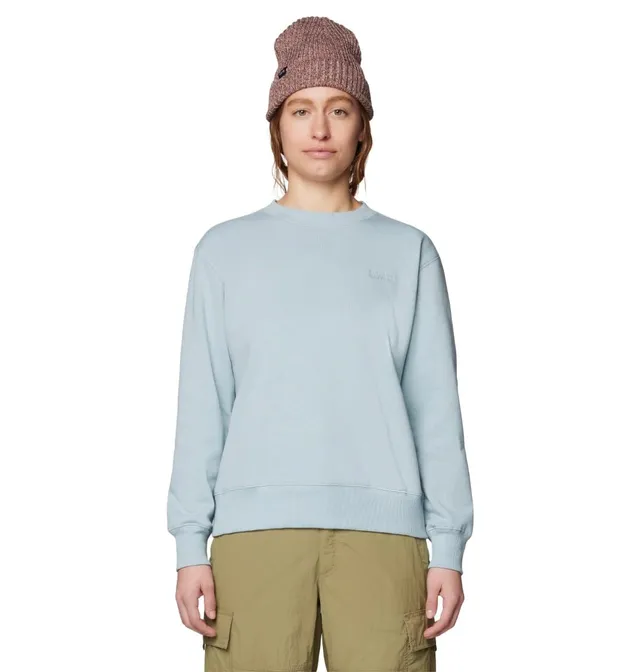 mountain-hardwear-women-s-mhw-logo-pullover-crew-100-cotton-jersey-graphic-sweat image 1