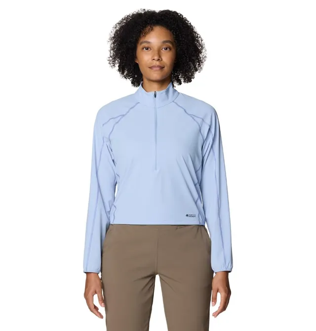 mountain-hardwear-sunshield-half-zip-upf-50-packable-anti-odor-sun-shirt image 1