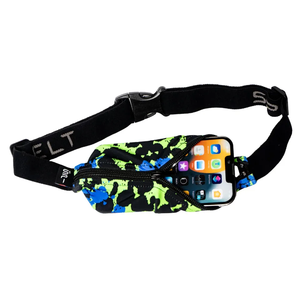 spibelt-paintball-large-pocket-running-belt-with-expandable-phone-pocket-in-pain image 1