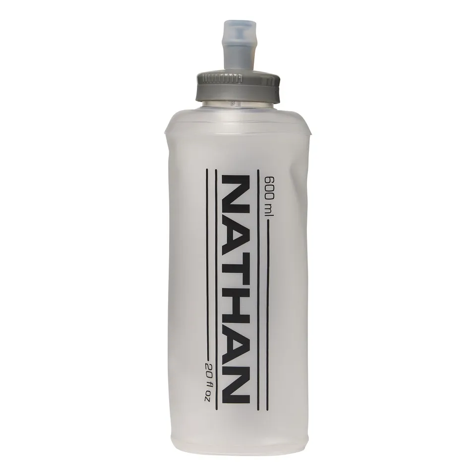 nathan-pinnacle-lite-20oz-handheld-running-flask-bpa-free-soft-bottle-with-bite- image 1