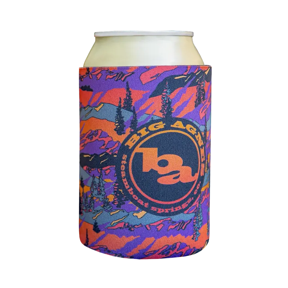 big-agnes-alpenglow-koozie-limited-edition-25th-anniversary-drink-insulator image 1
