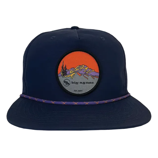 big-agnes-est-2001-flat-brim-hat-25th-anniversary-limited-edition-rope-cap image 1