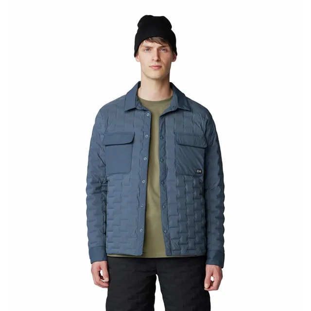 mountain-hardwear-stretchdown-light-shacket-700-fill-down-shirt-jacket image 1