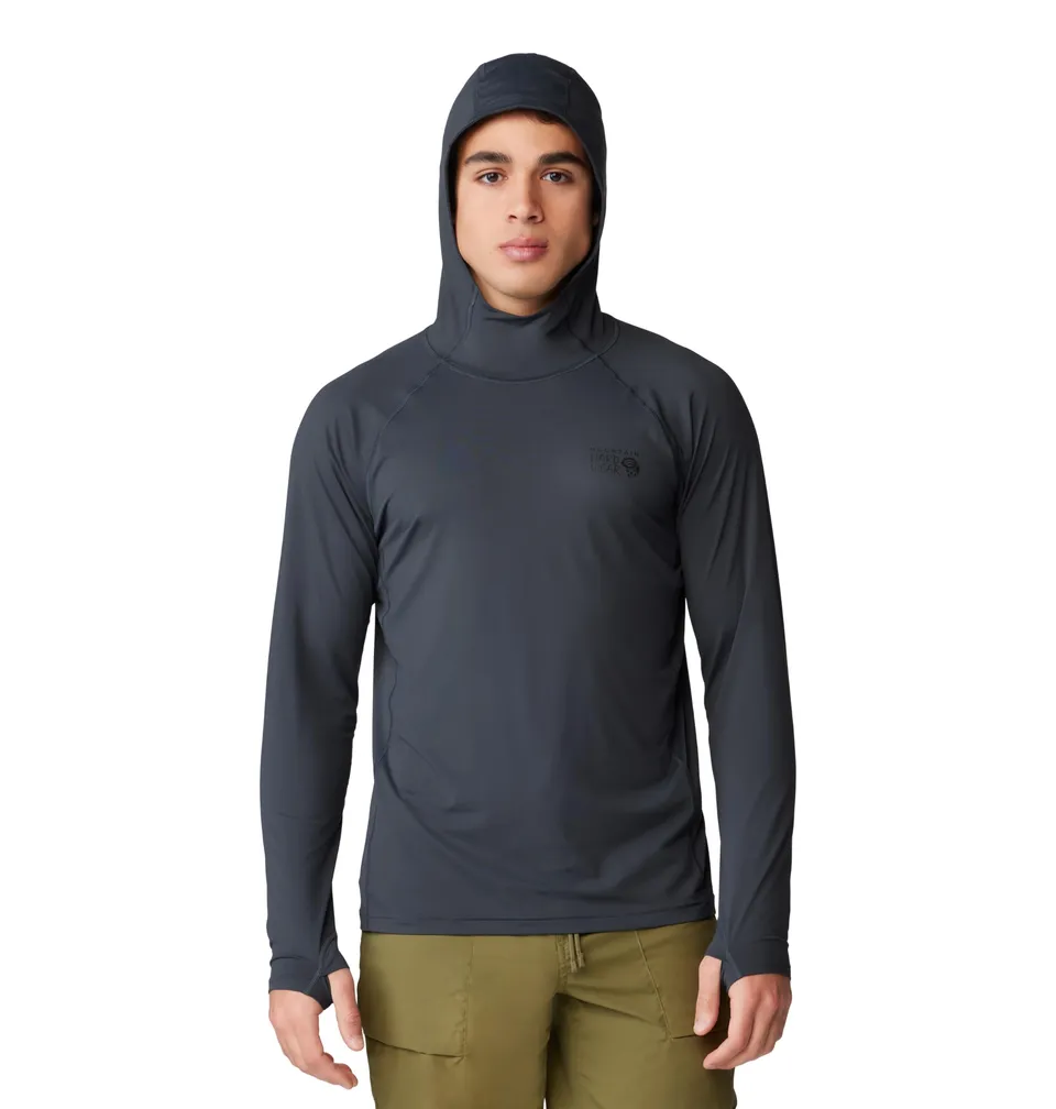 mountain-hardwear-crater-lake-hoody-men-s-upf-50-sun-protection-long-sleeve-hiki image 1