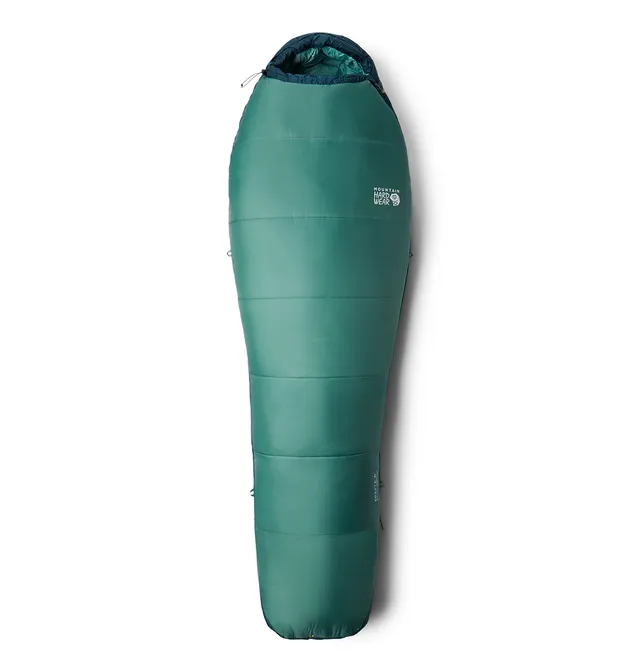 mountain-hardwear-women-s-shasta-15f-9c-long-sleeping-bag-mint-palm-left-hand-zi image 1