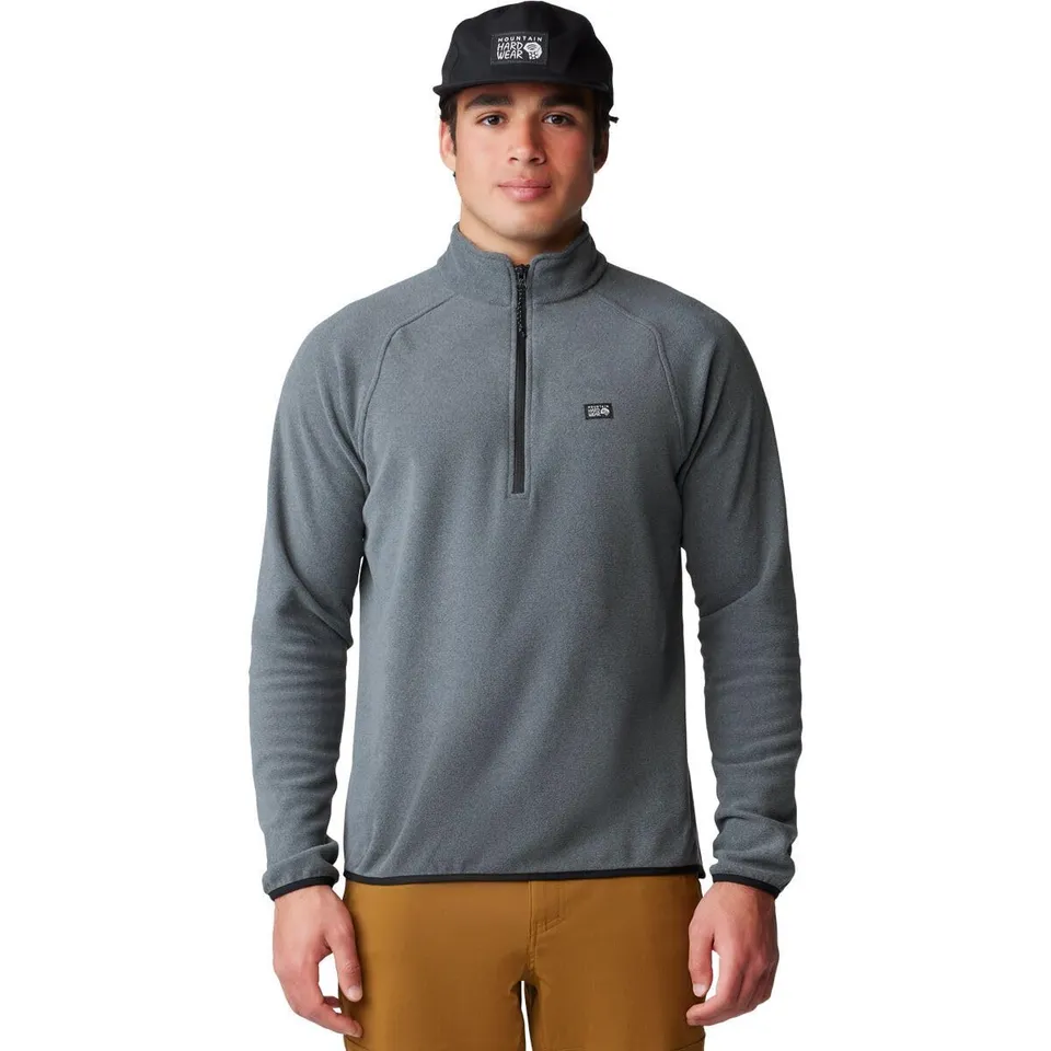 mountain-hardwear-microchill-1-4-zip-pullover-men-s-fleece-midlayer image 1