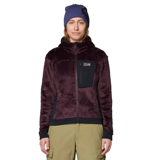 mountain-hardwear-women-s-polartec-high-loft-hoody-breathable-polartec-fleece-wi image 1