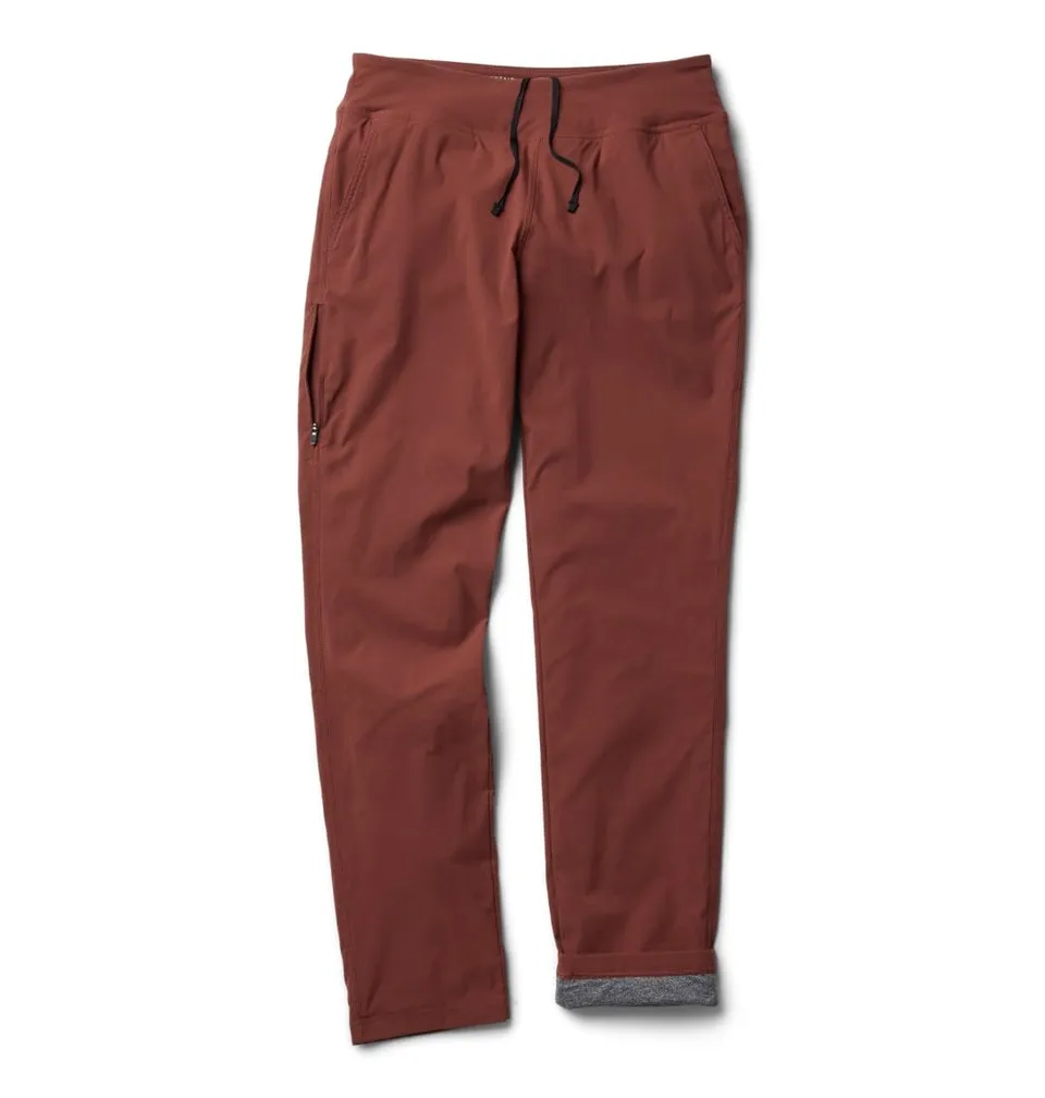 mountain-hardwear-dynama-lined-pant-fleece-lined-stretch-hiking-pant image 1