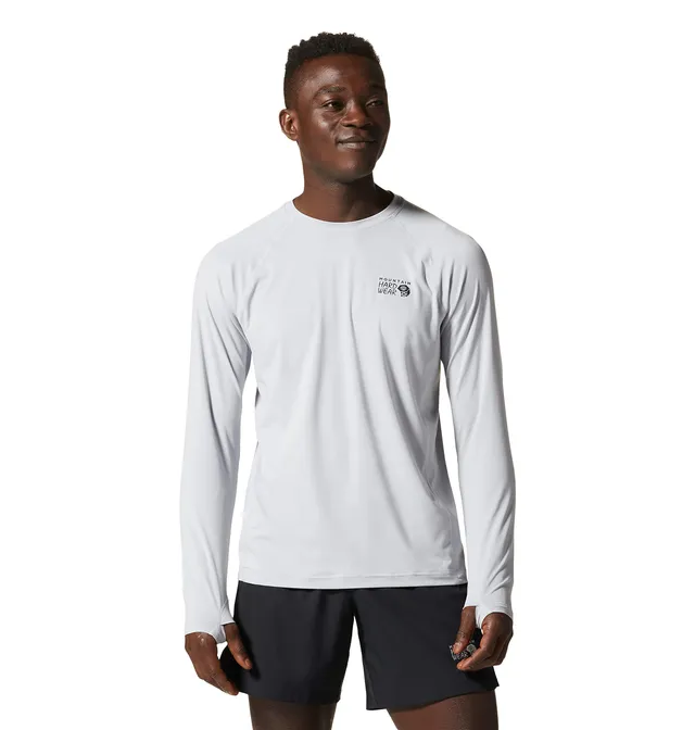 mountain-hardwear-men-s-crater-lake-long-sleeve-crew-sun-shirt-with-upf-50-prote image 1