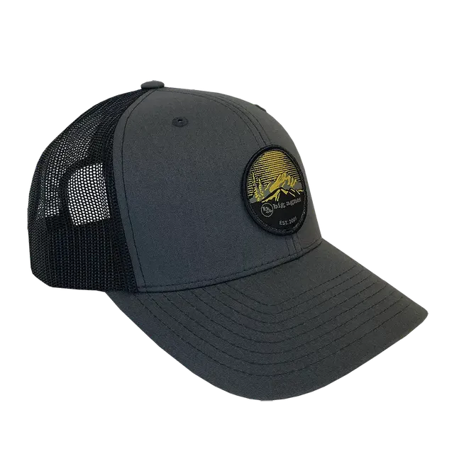 big-agnes-est-2001-logo-baseball-hat-limited-edition-trucker-cap image 1