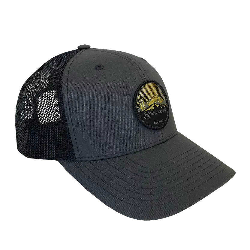 big-agnes-est-2001-logo-baseball-hat-limited-edition-trucker-cap image 1