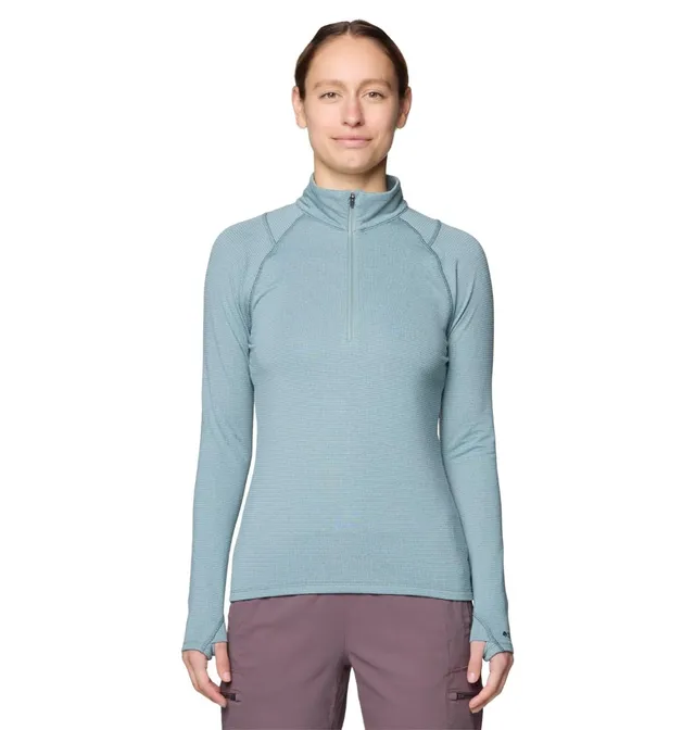 mountain-hardwear-crater-lake-heavyweight-half-zip-pullover-women-s-upf-50-fleec image 1