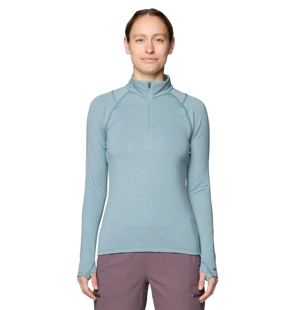 mountain-hardwear-crater-lake-heavyweight-half-zip-pullover-women-s-upf-50-fleec image 1