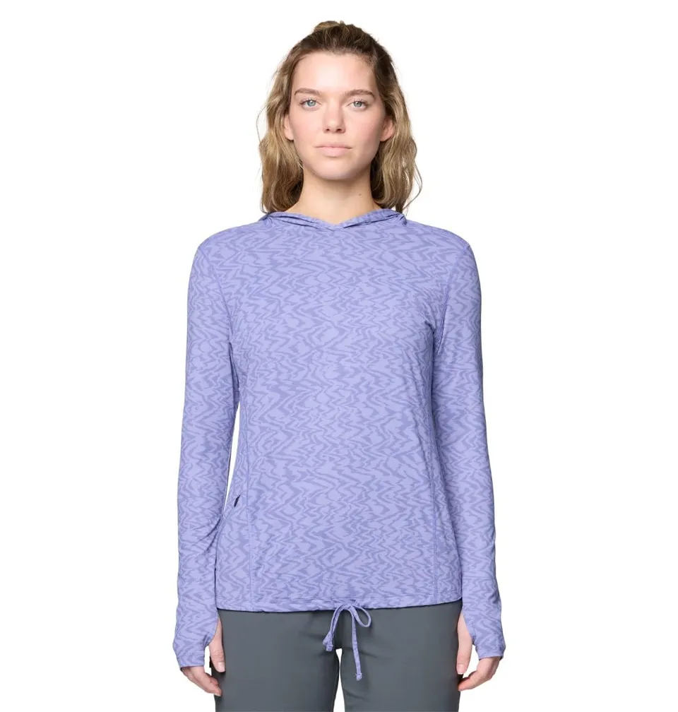 mountain-hardwear-crater-lake-long-sleeve-hoody-upf-50-sun-hoodie image 1