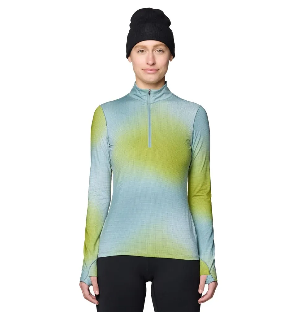 mountain-hardwear-butter-up-1-2-zip-moisture-wicking-base-layer-top image 1