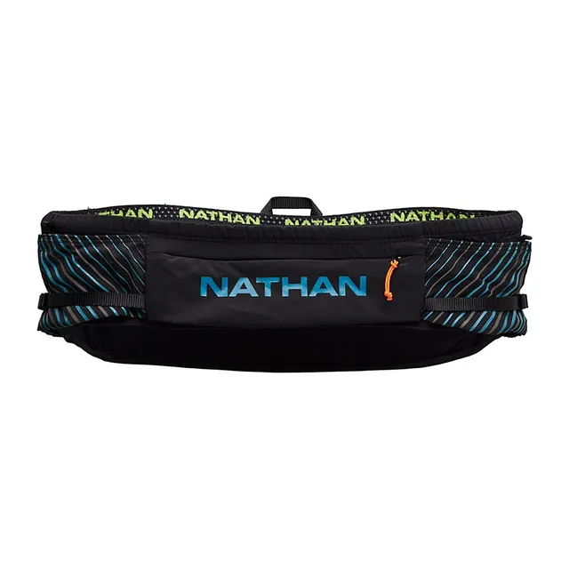 nathan-pinnacle-hydration-running-waistbelt-with-20oz-soft-flask-xxs-xs-black-bl image 1