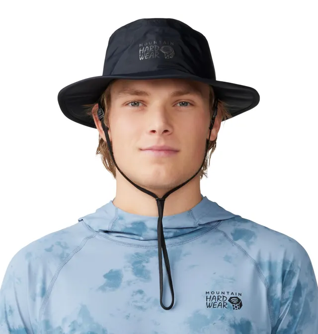 mountain-hardwear-threshold-rain-hat-unisex-crushable-water-repellent-bucket-hat image 1