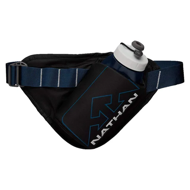 nathan-hydration-waist-pack-with-22oz-run-flask-adjustable-running-belt-with-pho image 1