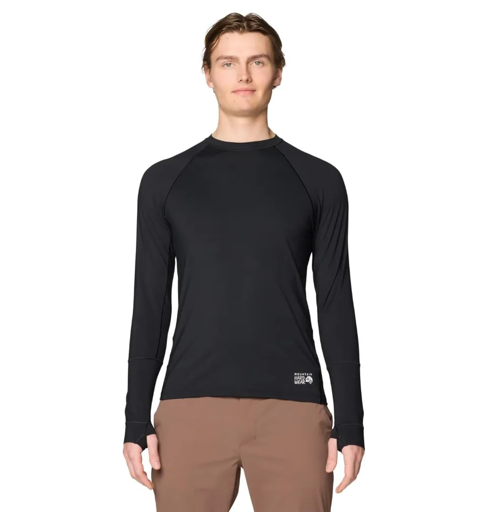mountain-hardwear-men-s-butter-up-long-sleeve-upf-50-sun-shirt-with-moisture-wic image 1