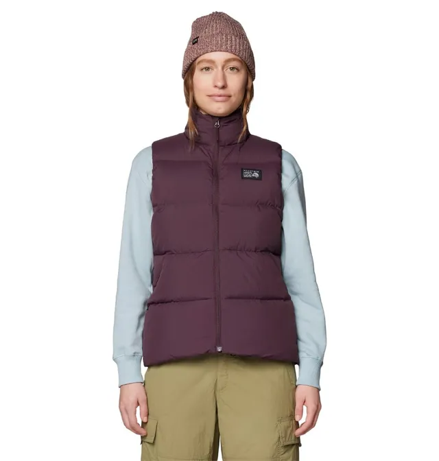 mountain-hardwear-nevadan-down-insulated-vest-winter-core-warmth-with-drop-pocke image 1