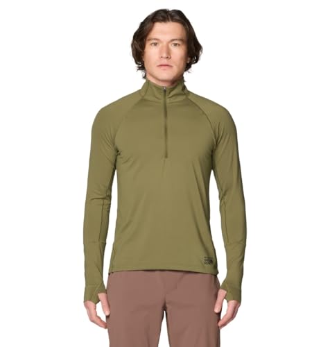 mountain-hardwear-butter-up-long-sleeve-1-2-zip-buttery-soft-moisture-wicking-od image 8