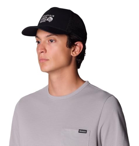 mountain-hardwear-mhw-logo-trucker-hat-unisex-snapback-mesh-back image 8