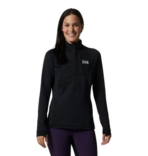 mountain-hardwear-women-s-polartec-power-grid-half-zip-fleece-midlayer-jacket image 8