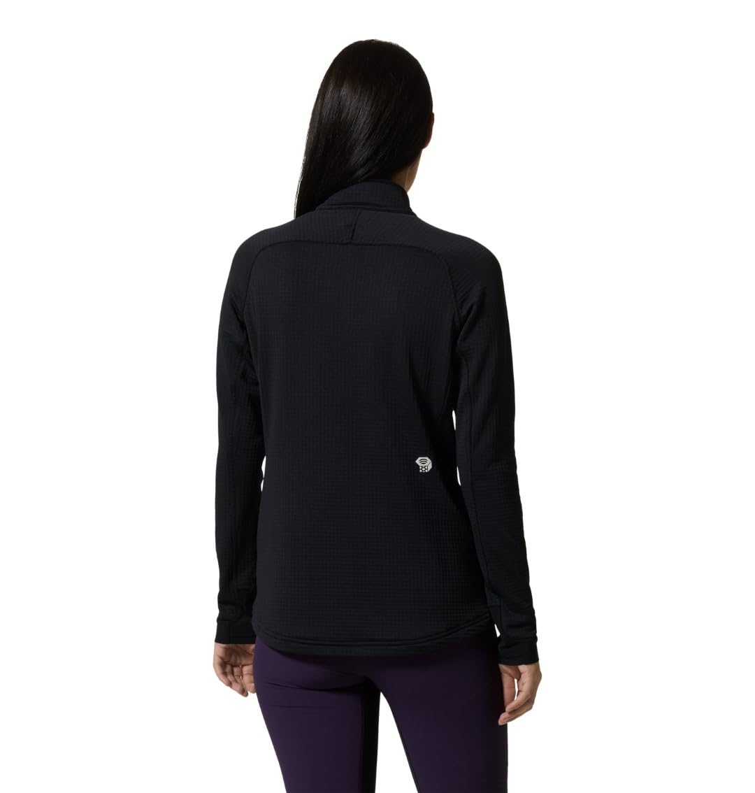 mountain-hardwear-women-s-polartec-power-grid-half-zip-fleece-midlayer-jacket image 2