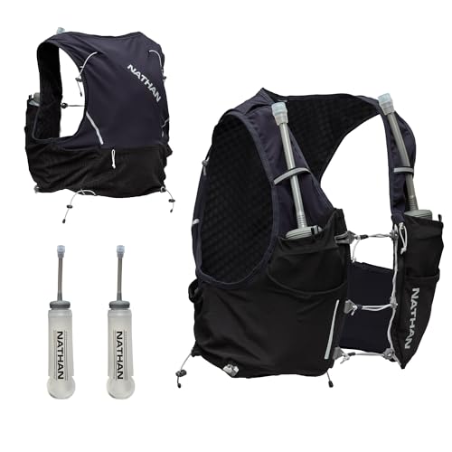 nathan-pinnacle-pro-6l-hydration-vest-compression-racing-vest-with-two-20oz-hydr image 8
