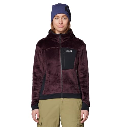 mountain-hardwear-women-s-polartec-high-loft-hoody-breathable-polartec-fleece-wi image 8