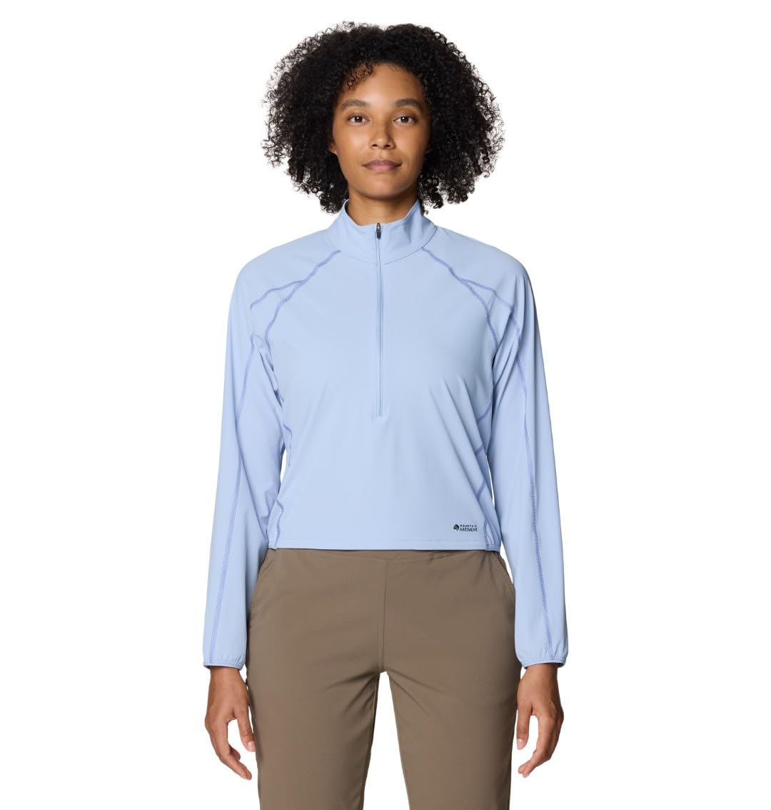 mountain-hardwear-sunshield-half-zip-upf-50-packable-anti-odor-sun-shirt image 1