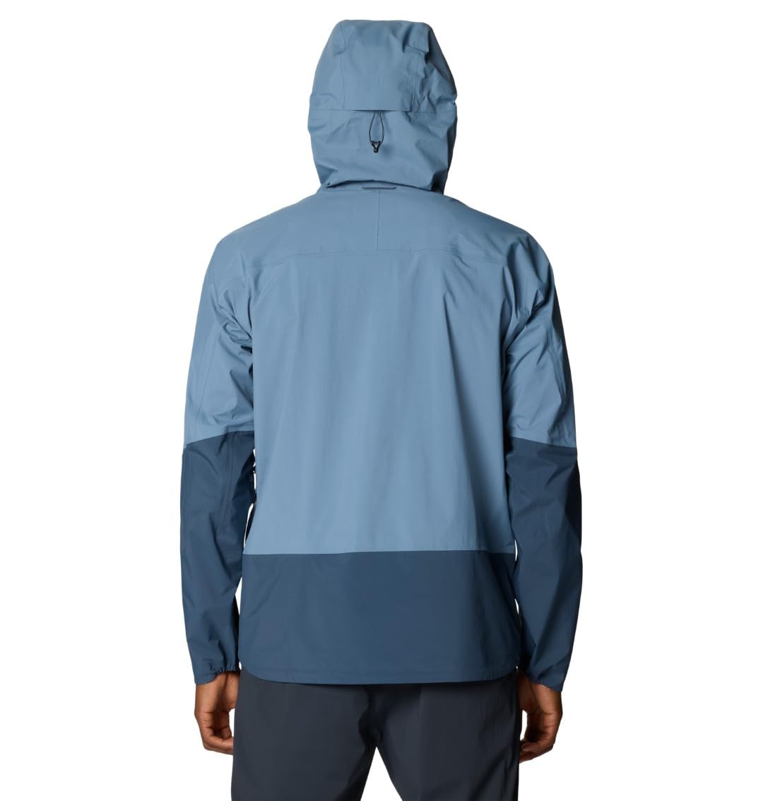 mountain-hardwear-men-s-cloud-cipher-hooded-jacket-3-layer-waterproof-rain-jacke image 2