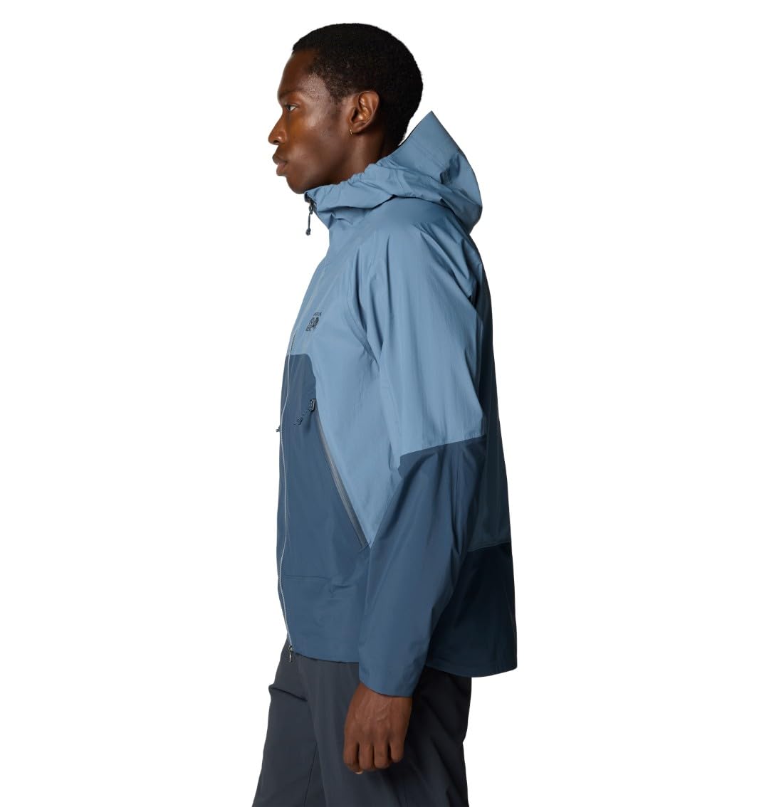 mountain-hardwear-men-s-cloud-cipher-hooded-jacket-3-layer-waterproof-rain-jacke image 3