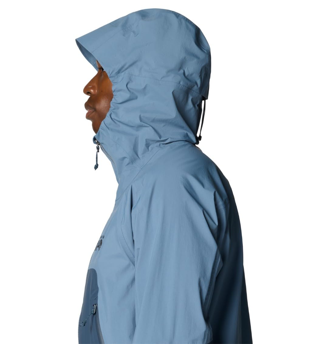 mountain-hardwear-men-s-cloud-cipher-hooded-jacket-3-layer-waterproof-rain-jacke image 6