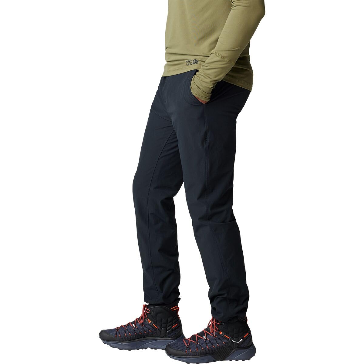 mountain-hardwear-yumalino-active-lined-pant-men-s-fleece-lined-softshell-winter image 2