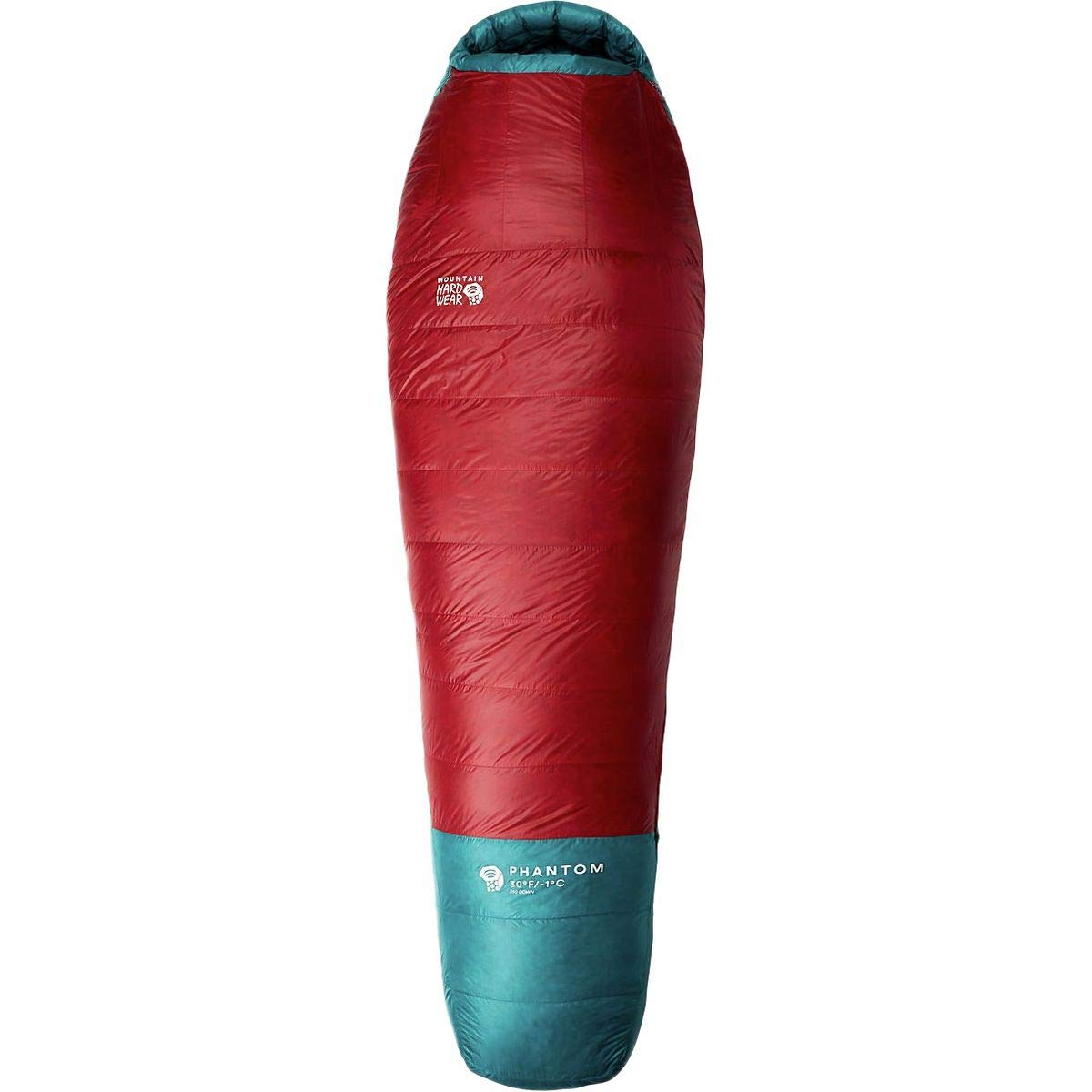 mountain-hardwear-phantom-30f-1c-long-sleeping-bag-alpine-red-850-fill-down-mumm image 2