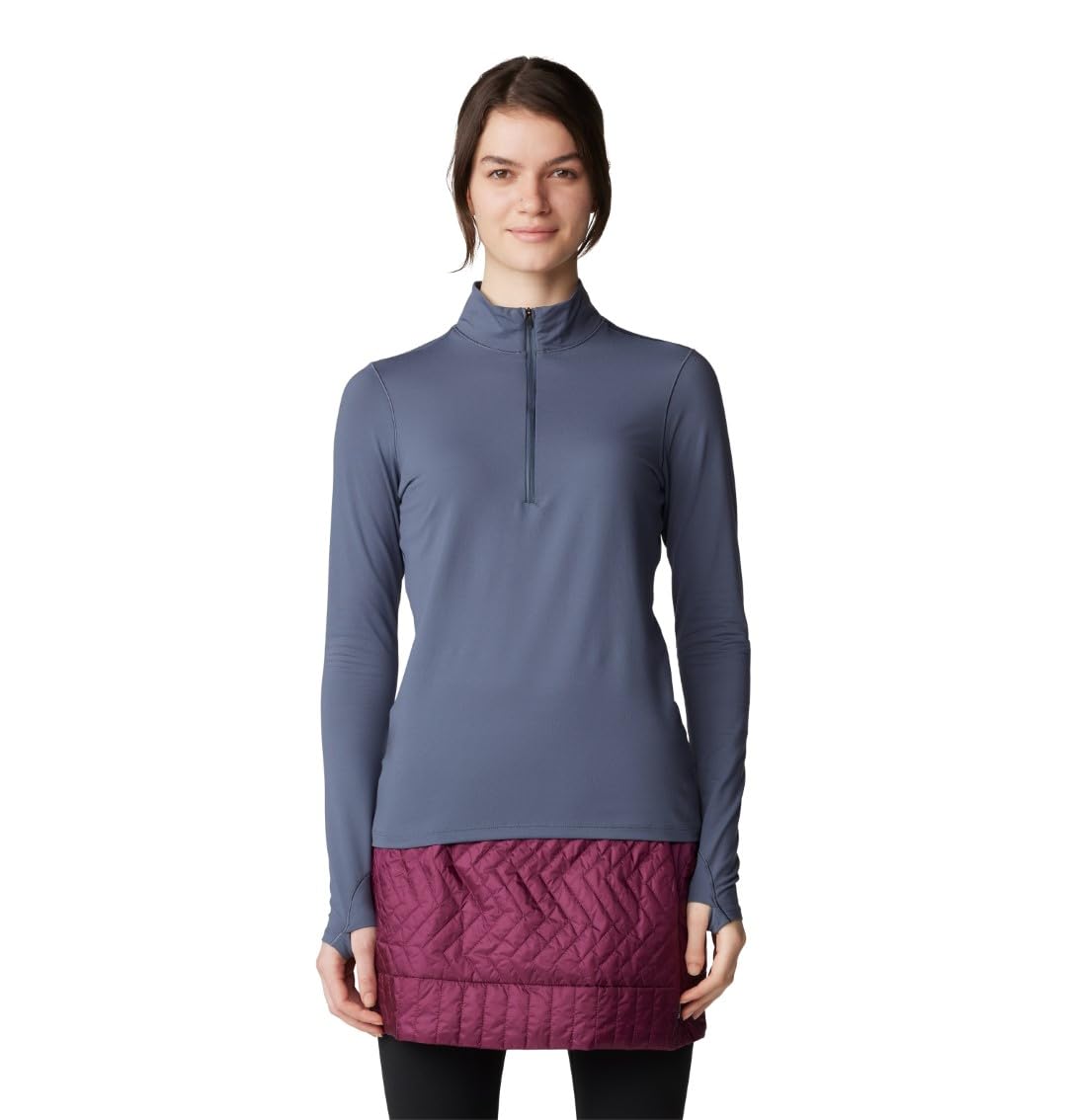 mountain-hardwear-butter-up-1-2-zip-moisture-wicking-base-layer-top image 8
