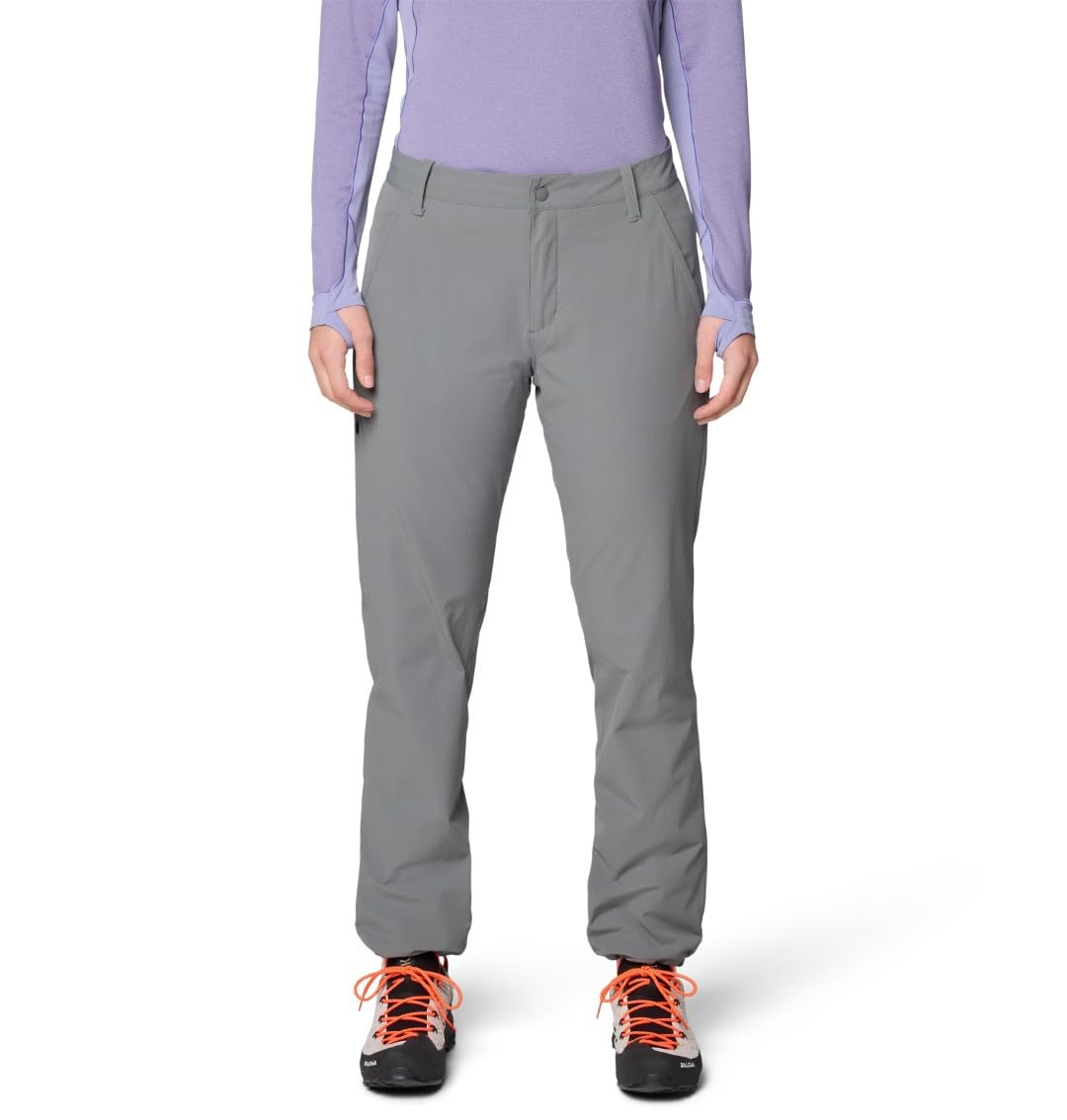 mountain-hardwear-yumalina-lined-softshell-fleece-lined-winter-pants image 1